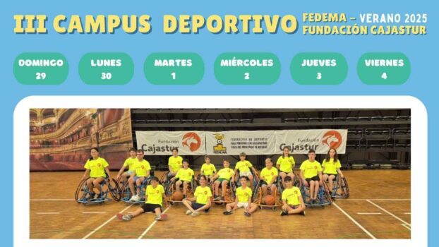 Tercer Campus Deportivo FEDEMA, domingo 6 de julio